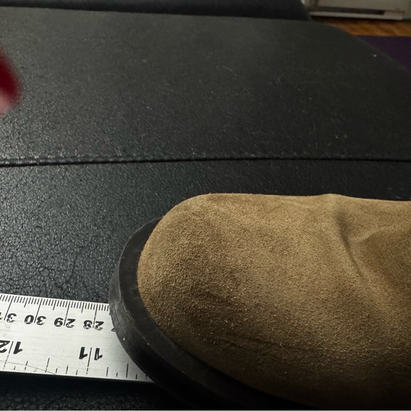 Brown Suede Ankle Boots - Picture 11 of 13